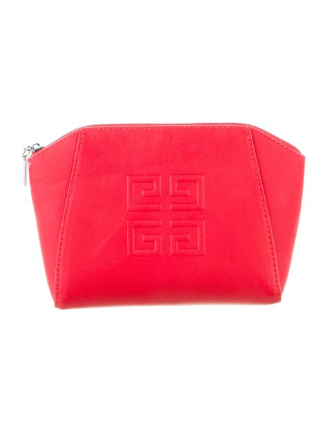 givenchy red makeup bag|givenchy card holder bag.